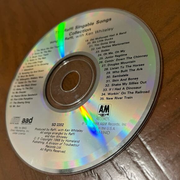 The Raffi Singable Songs Collection - Picture 5 of 5